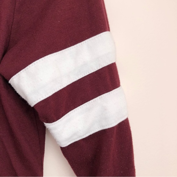 Stranded USA Maroon Baseball Tee - Picture 4 of 9